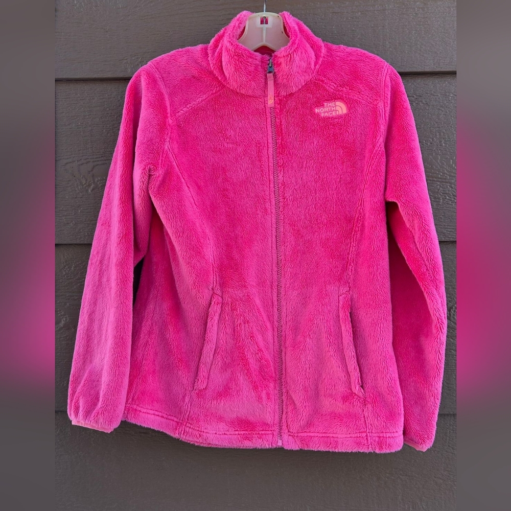 The North Face Kids Pink Fleece Jacket